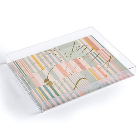 Iveta Abolina Lisbon Stripe Acrylic Tray