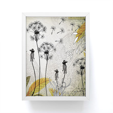 Iveta Abolina Little Dandelion Framed Mini Art Print