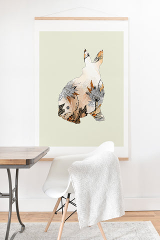 Iveta Abolina Little Rabbit Art Print And Hanger