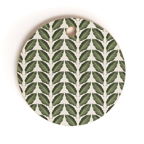 Iveta Abolina Madagascar Leaf Cutting Board Round