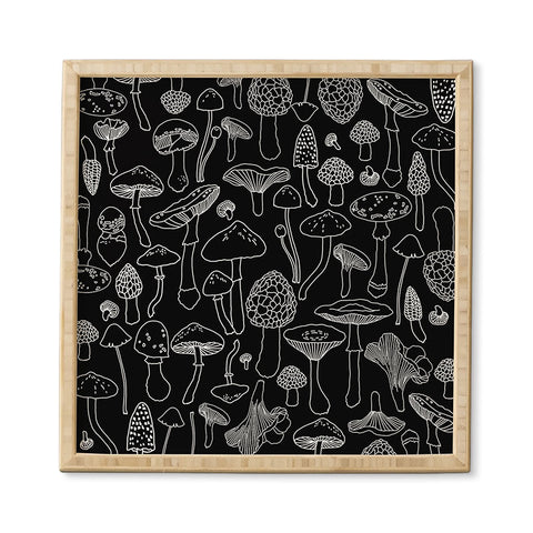Iveta Abolina Marcella Mushrooms Framed Wall Art