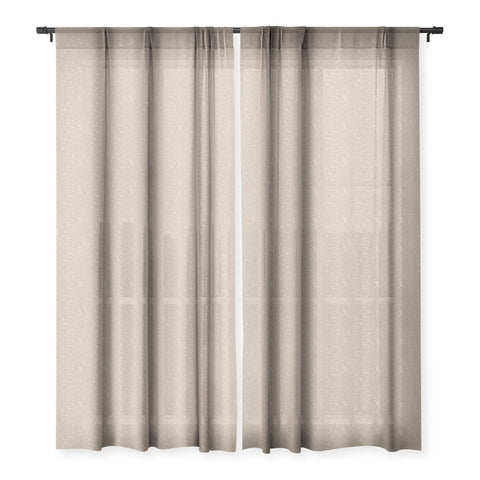 Iveta Abolina Melisande Line Sand Sheer Window Curtain