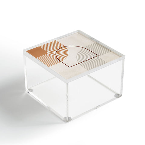 Iveta Abolina Mid Century Line Art IV Acrylic Box