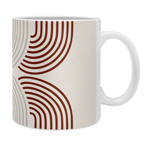 Iveta Abolina Mid Century Line Art VII Coffee Mug