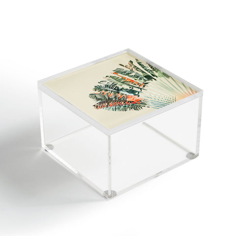 Iveta Abolina Palm Desert Sunrise Acrylic Box