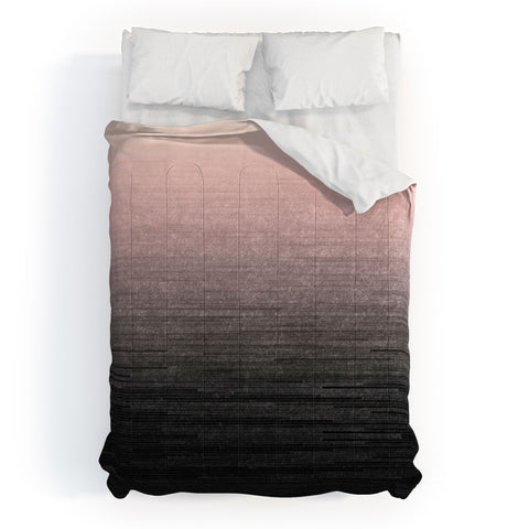 Iveta Abolina Peach Blush Ombre Comforter