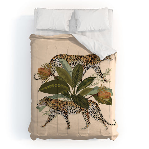 Iveta Abolina Risette Cheetah Light Comforter