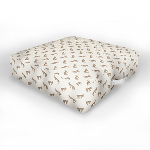 Iveta Abolina Sand Cheetah Outdoor Floor Cushion