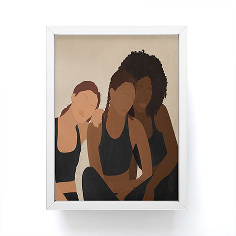 Iveta Abolina Sisters Framed Mini Art Print