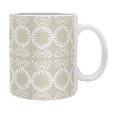 Iveta Abolina Sun and Arches Neutral Coffee Mug