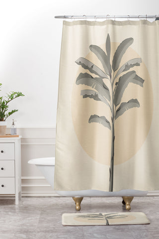 Iveta Abolina Sunrise Tan Shower Curtain And Mat