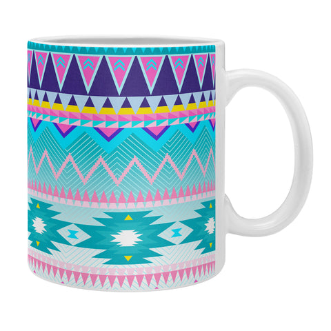 Iveta Abolina Tribal Teal Coffee Mug