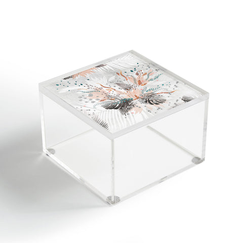 Iveta Abolina Tropical Silver Acrylic Box