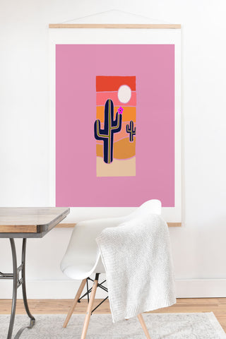 Jaclyn Caris Cactus 2 Art Print And Hanger