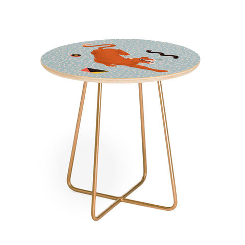 Jaclyn Caris Leo 4 Round Side Table