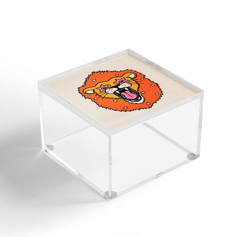 Jaclyn Caris Lion 2 Acrylic Box