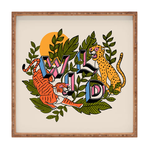 Jaclyn Caris Wild 2 Square Tray