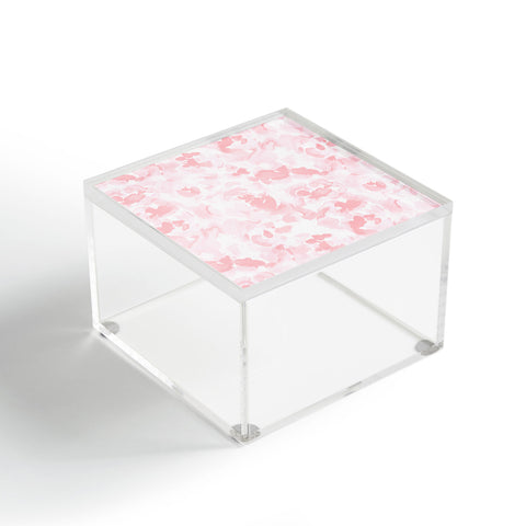 Jacqueline Maldonado Abstract Flora Millennial Pink Acrylic Box