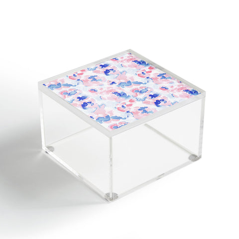 Jacqueline Maldonado Abstract Flora Pastel Acrylic Box