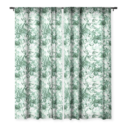 Jacqueline Maldonado Changes Green Sheer Window Curtain