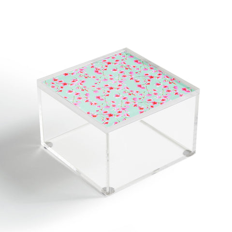 Jacqueline Maldonado Cherry Blossom Mint Acrylic Box