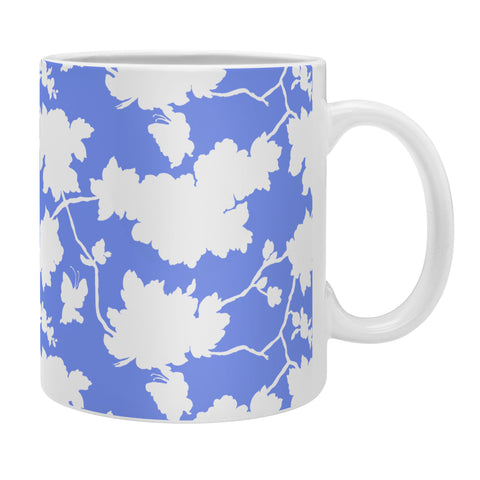 Jacqueline Maldonado Chinoserie Silhouette Blue Coffee Mug