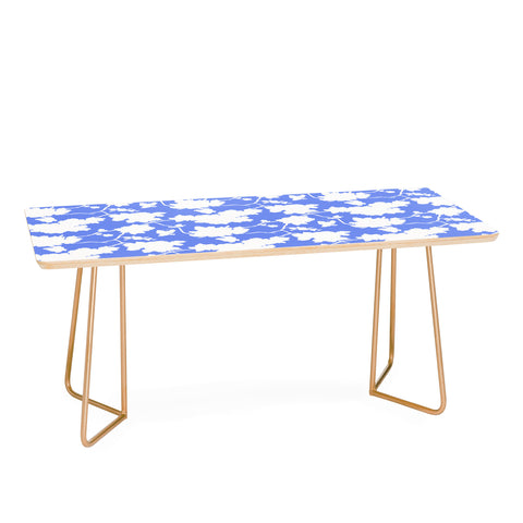 Jacqueline Maldonado Chinoserie Silhouette Blue Coffee Table