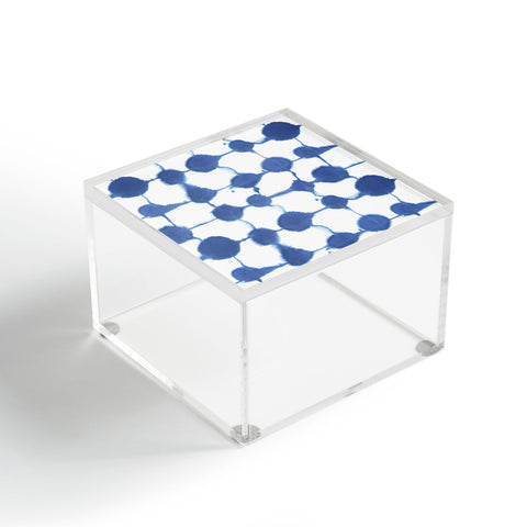 Jacqueline Maldonado Connect Dots Blue Acrylic Box