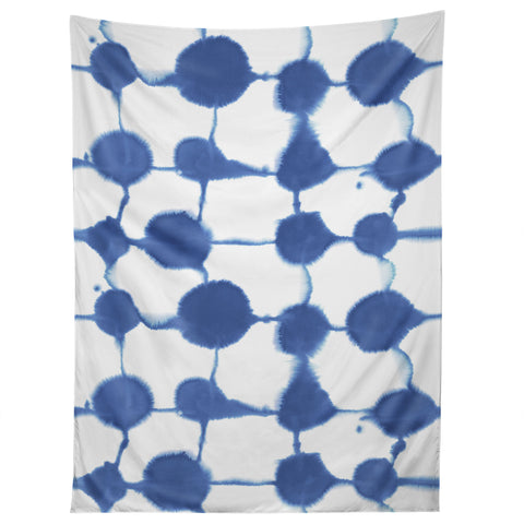 Jacqueline Maldonado Connect Dots Blue Tapestry