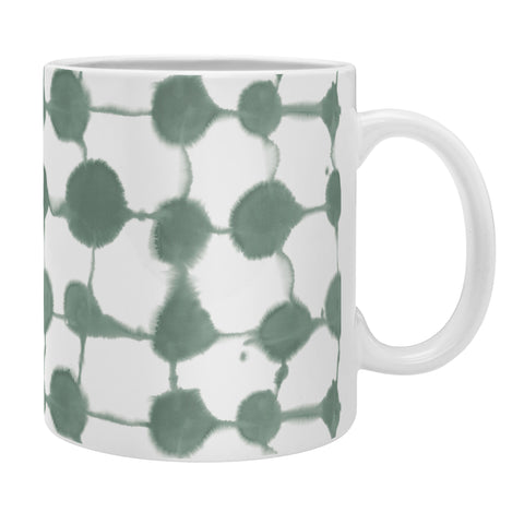 Jacqueline Maldonado Connect Dots Slate Green Coffee Mug