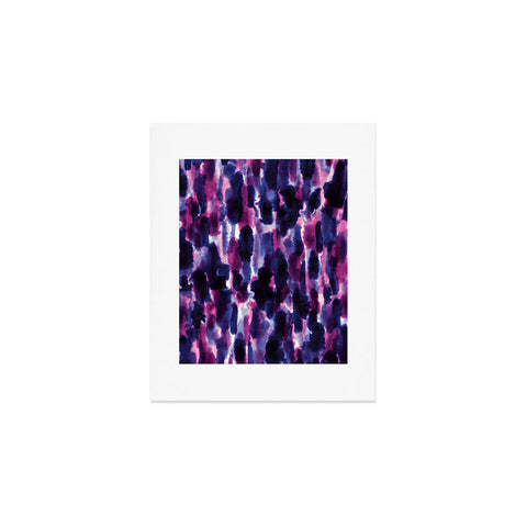 Jacqueline Maldonado Downpour Purple Art Print