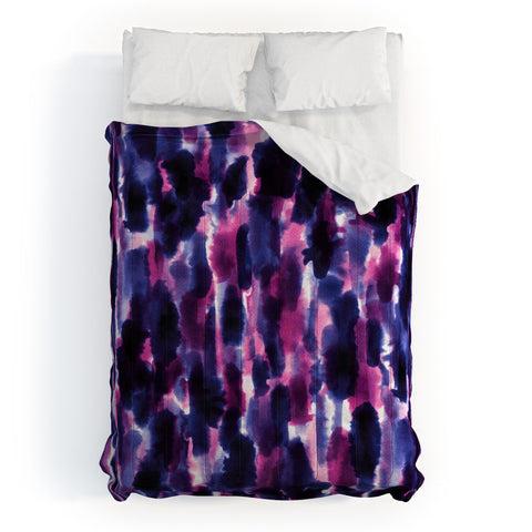 Jacqueline Maldonado Downpour Purple Comforter