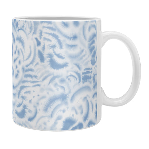 Jacqueline Maldonado Dye Curves Soft Blue Coffee Mug