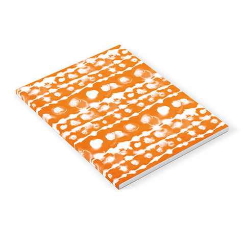 Jacqueline Maldonado Dye Dot Stripe Orange Notebook
