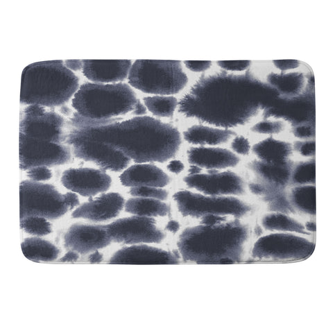Jacqueline Maldonado Dye Dots Stone Memory Foam Bath Mat