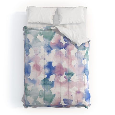 Jacqueline Maldonado Dye Ovals Pastel Comforter