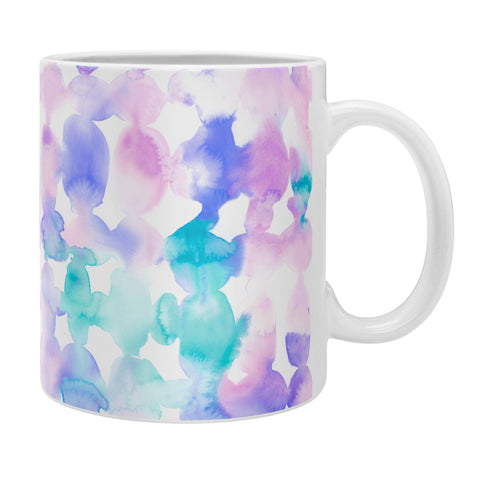 Jacqueline Maldonado Dye Ovals Pink Turquoise Coffee Mug