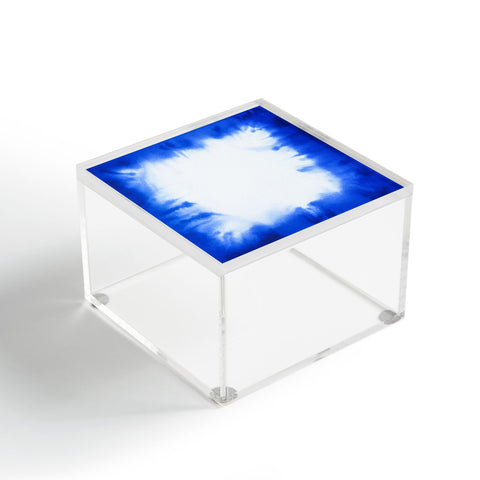 Jacqueline Maldonado Edge Dye Blue Acrylic Box