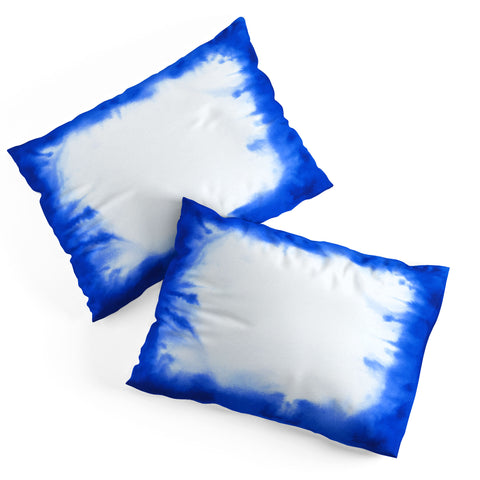 Jacqueline Maldonado Edge Dye Blue Pillow Shams