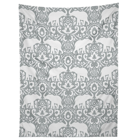 Jacqueline Maldonado Elephant Damask Paloma Tapestry