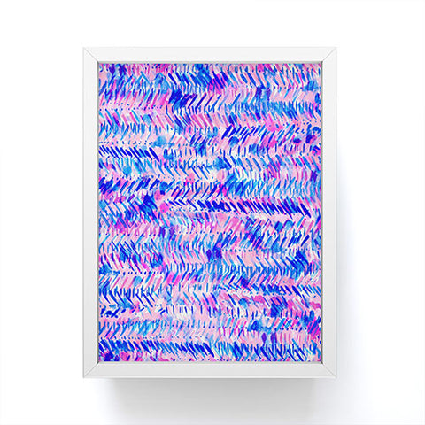 Jacqueline Maldonado Fervor Pink Framed Mini Art Print