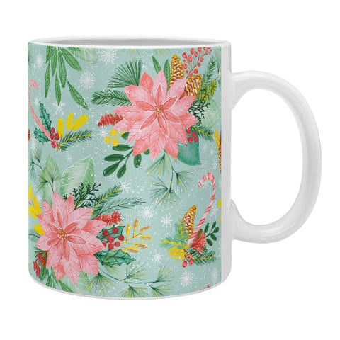Jacqueline Maldonado Festive Floral bright Coffee Mug