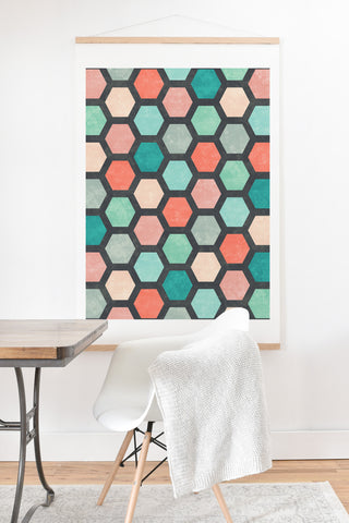 Jacqueline Maldonado Hexagon 1 Art Print And Hanger