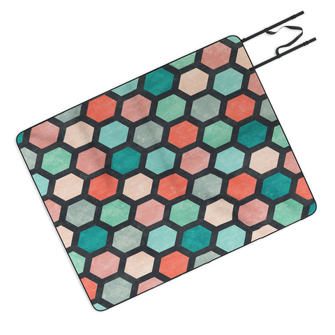 Jacqueline Maldonado Hexagon 1 Picnic Blanket