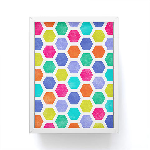 Jacqueline Maldonado Hexagon 2 Framed Mini Art Print