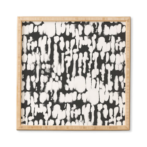Jacqueline Maldonado Inky Inverse Black and White Framed Wall Art