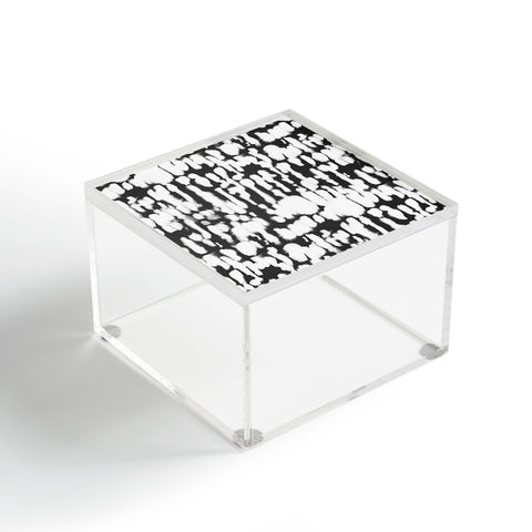 Jacqueline Maldonado Inky Inverse Black and White Acrylic Box