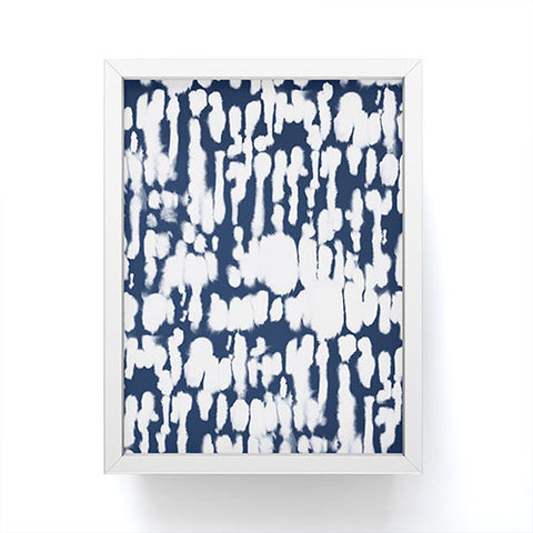 Jacqueline Maldonado Inky Inverse Dark Blue Framed Mini Art Print