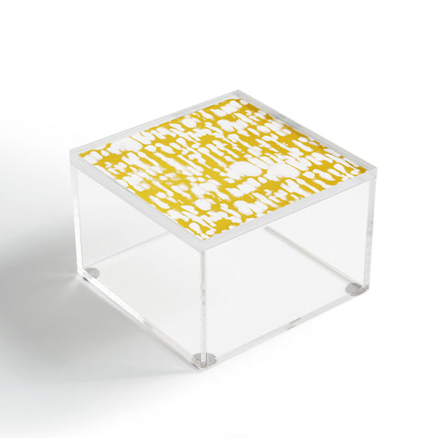 Jacqueline Maldonado Inky Inverse Yellow Acrylic Box