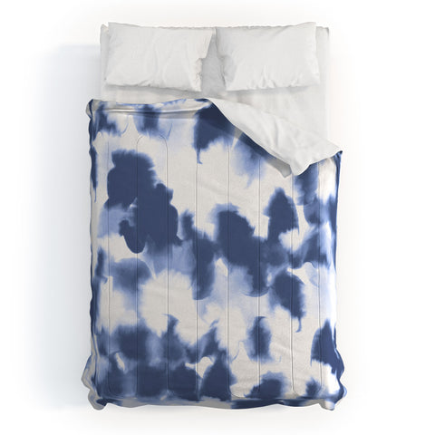 Jacqueline Maldonado Kindred Spirits Slate Blue Comforter